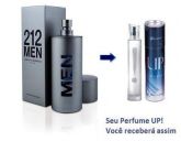 Perfume 212 Men Up! 45 Essência Importada 100% Original 50ml